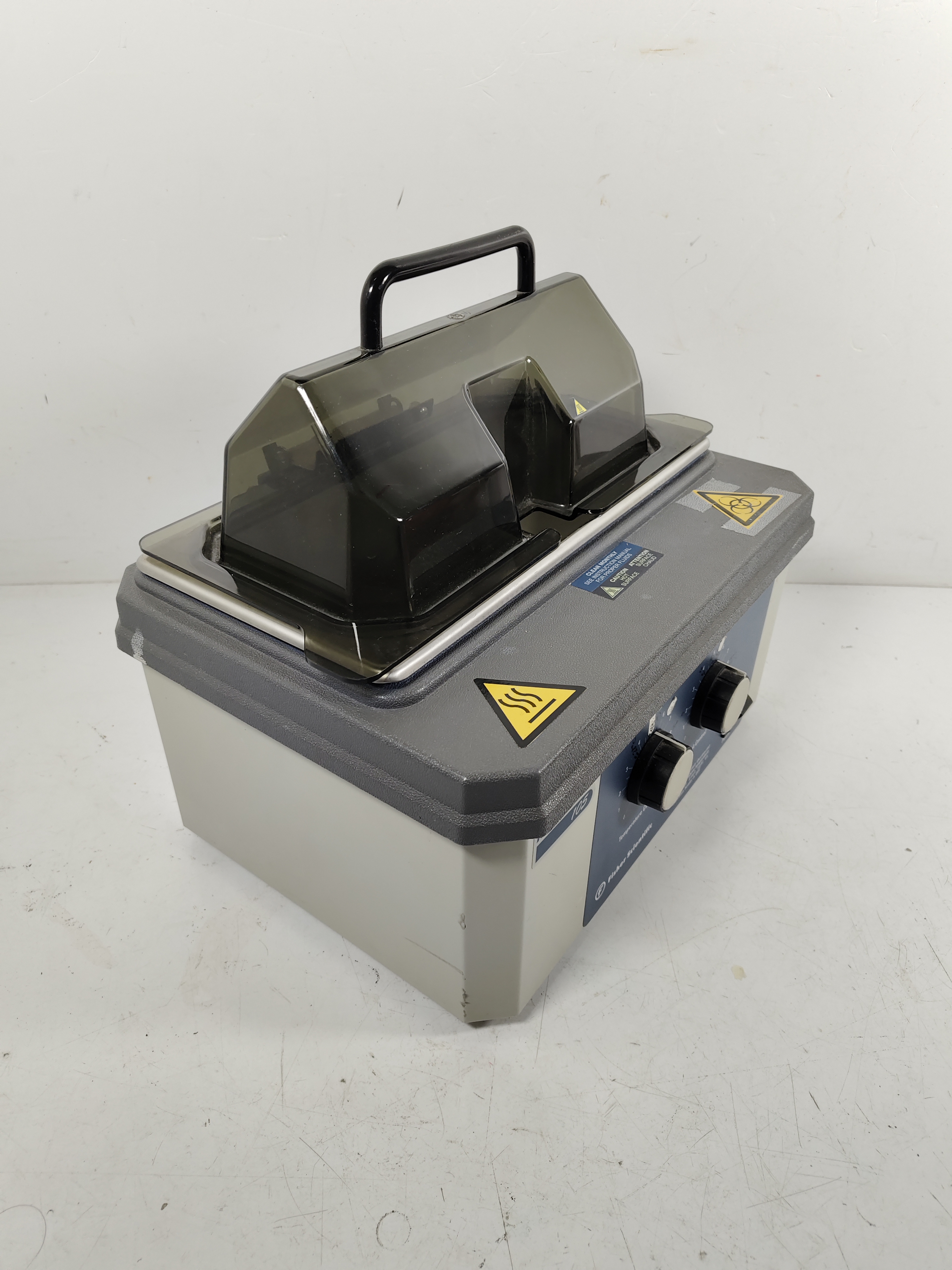 aparato laboratorio calentador baño agua muestras cientifico metal 30-33.5x36x27.5 1u